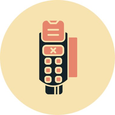 Modern oto tamir simgesinin vektör illüstrasyonu