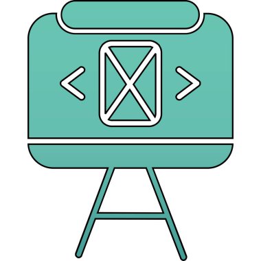 seo modern simgesinin vektör illüstrasyonu