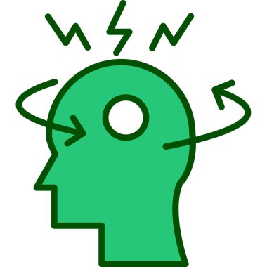 Bir fikrim var. Web simgesi basit illüstrasyon