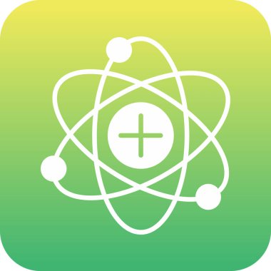 vektör atom simgesi illüstrasyonu