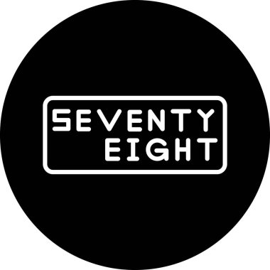 Beyaz arkaplanda yedi numara.