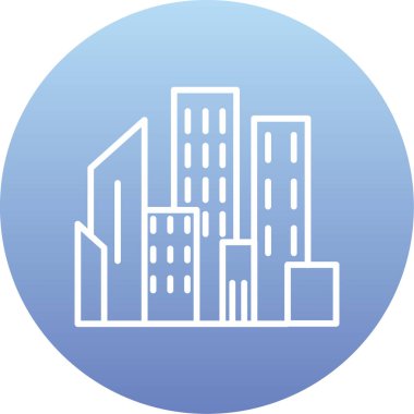 binalar şehir simgesi