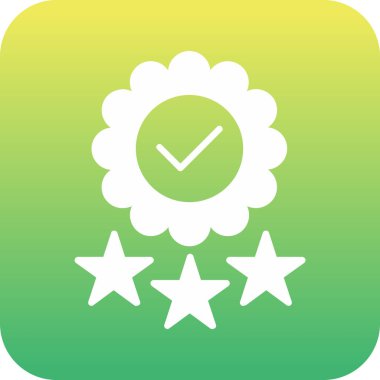 Ödül vektör simgesi. düz çizim tasarımı.