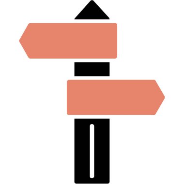 ok yönü simgesi doldurulmuş - taslak biçimi