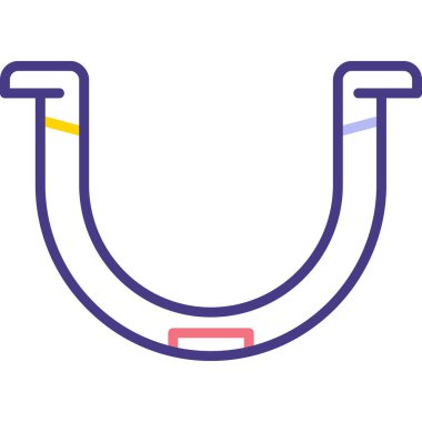 bayrak web çizgisi simgesi, vektör illüstrasyon tasarımı