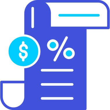 Dolar. Web simgesi basit illüstrasyon