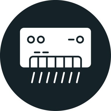 Modern simgenin vektör illüstrasyonu