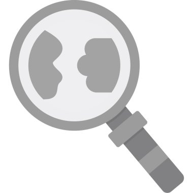 Büyüteç simgesini tam biçiminde bul