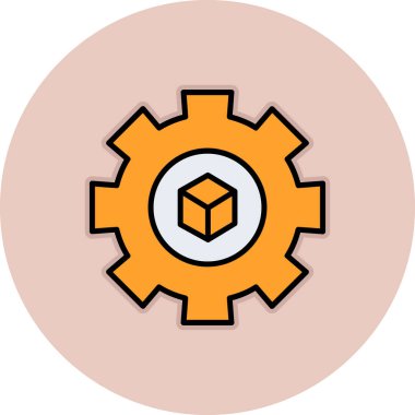 Simge vektör illüstrasyonu ayarlanıyor