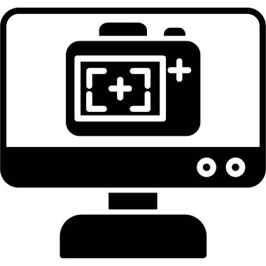 Oyun. Web simgesi basit illüstrasyon