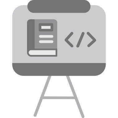 Düz vektör simgesi kodlanıyor