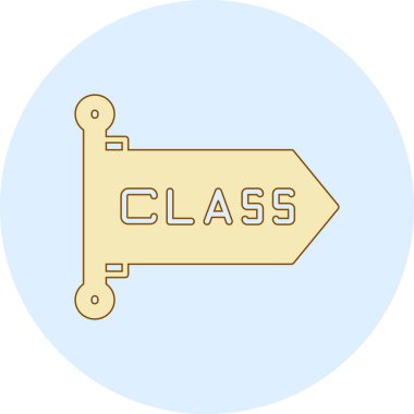 Modern bir okul yönetim kurulunun vektör illüstrasyonu