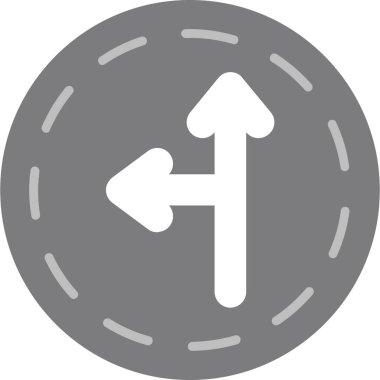 Yönlendirme Simgesi Moda Biçiminde İzole Arkaplan