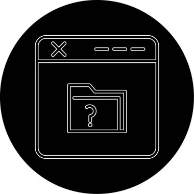 Bir kitap simgesinin vektör illüstrasyonu