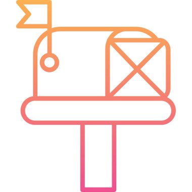 Mektup. Web simgesi basit tasarım