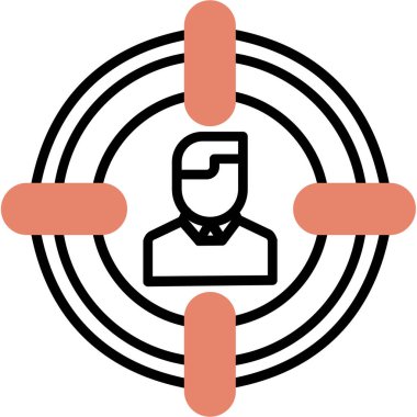 Modern iş adamının vektör çizimi