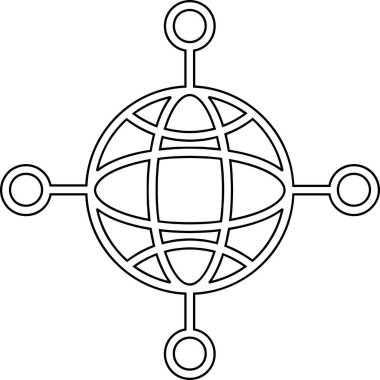 ağ genel bağlantı simgesi