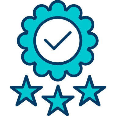 Ödül. Web simgesi basit illüstrasyon