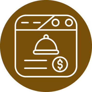 Nakit. Web simgesi basit illüstrasyon