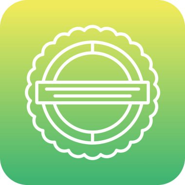 Gıda simgesinin vektör illüstrasyonu