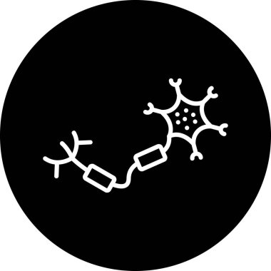 DNA molekülü simge vektör