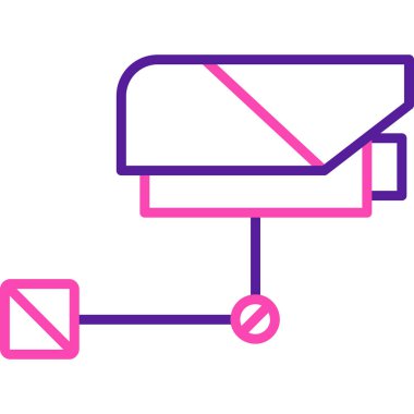 Güzergah simgesine sahip çizgi haritası beyaz arkaplanda izole edildi. Harita işaretçisi işareti. Yol veya GPS konsepti. GPS yön bulucu. Renkli taslak konsepti. vektör