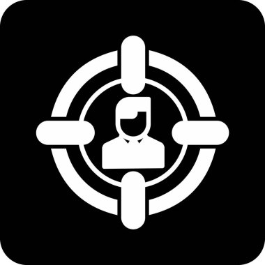 seo modern simgesinin vektör illüstrasyonu