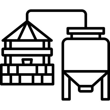 Modern simgenin vektör illüstrasyonu