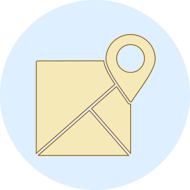 Vektör illüstrasyonu, simge ögesi arkaplanı