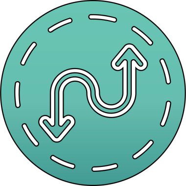 Seo simgesinin vektör illüstrasyonu