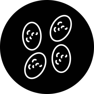 yiyecek ikonu vektör illüstrasyonu