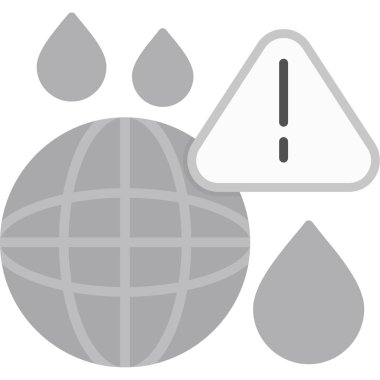 küresel koruma. Web simgesi vektör illüstrasyonu