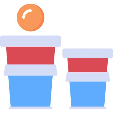 kahve fincanı ikonu vektör illüstrasyonu