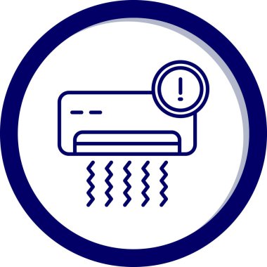 Sıcaklık. Web simgesi basit tasarım