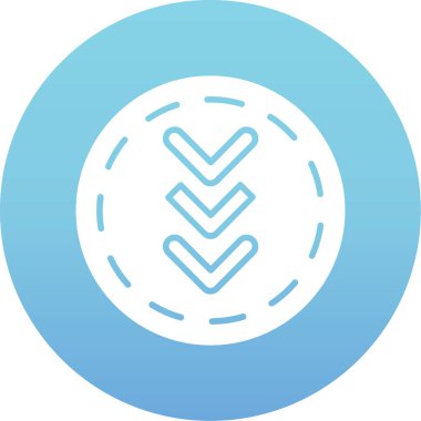 işaret simgesini işaretle, vektör illüstrasyonu