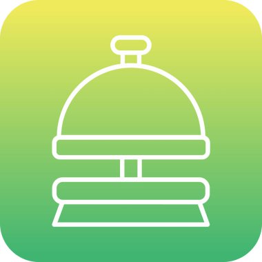 Hamburger. Web simgesi basit illüstrasyon