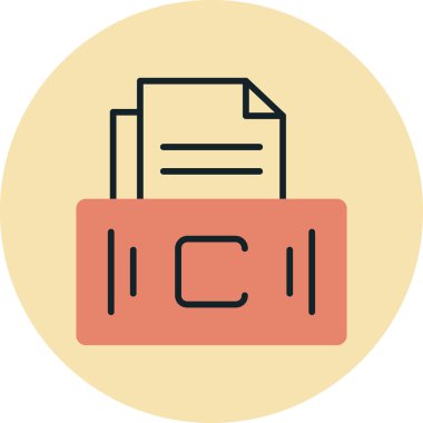 dosya biçimi vektör illüstrasyonuName