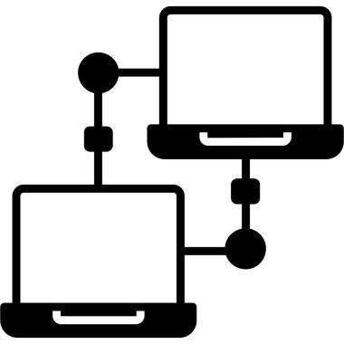 şebeke. Web simgesi basit illüstrasyon