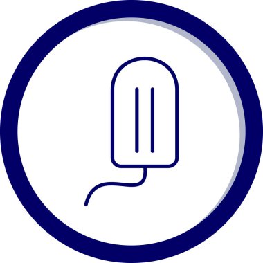 Bir termometre simgesinin vektör çizimi