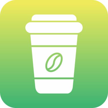 Kahve fincanı. Basit tasarım