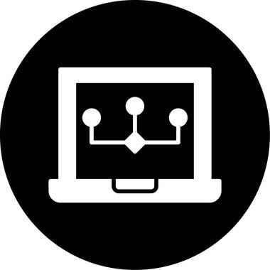 seo modern simgesinin vektör illüstrasyonu