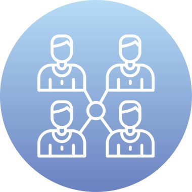 seo modern simgesinin vektör illüstrasyonu