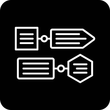 veri paylaşım simgesi vektör illüstrasyonu