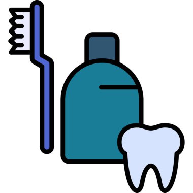 Diş sağlığı simgesi, özet biçimi