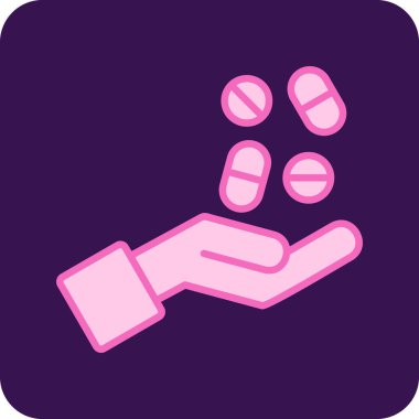 Haplar. Web simgesi basit illüstrasyon