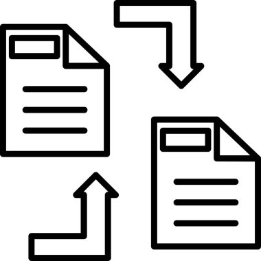 dosya dosya simgesi ana hat biçiminde