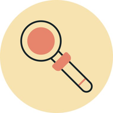 Arama simgesi vektör illüstrasyonu