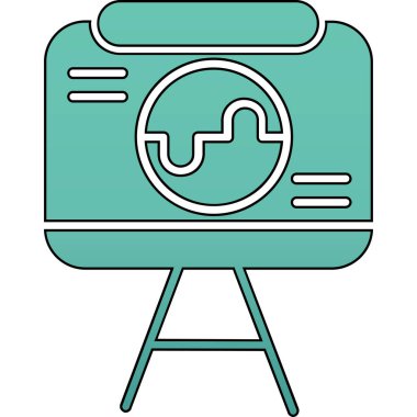 seo modern simgesinin vektör illüstrasyonu