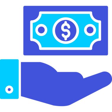 Dolar para simgesi, vektör tasarımı