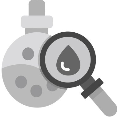 Su damlası ve bir damla ikon. vektör illüstrasyonu